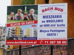 tablica reklamowa Wroclaw Grunwaldzka 1