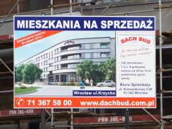 tablica reklamowa Wroclaw Krzycka