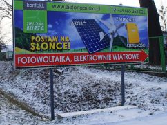 tablica reklamowa trasa 5 Wroclaw